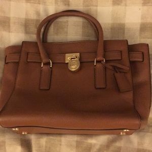 Michael Kors genuine leather tote